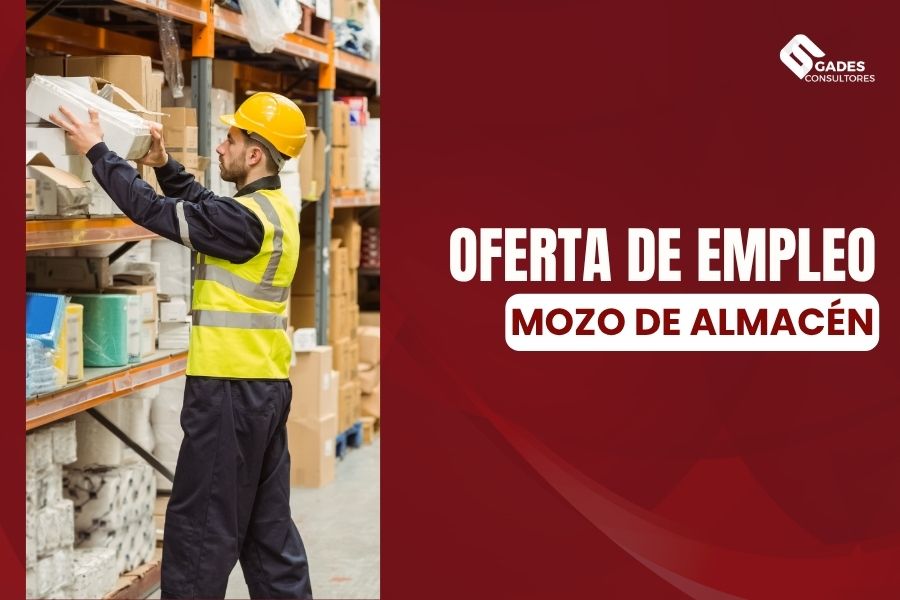 oferta empleo mozo de almacen gades