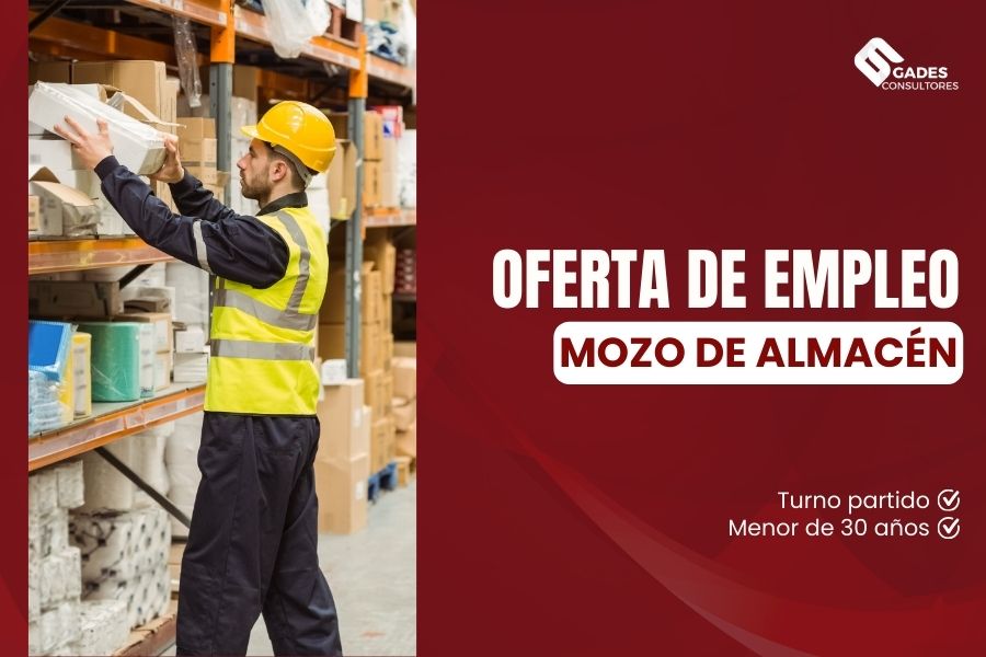 oferta empleo mozo de almacén