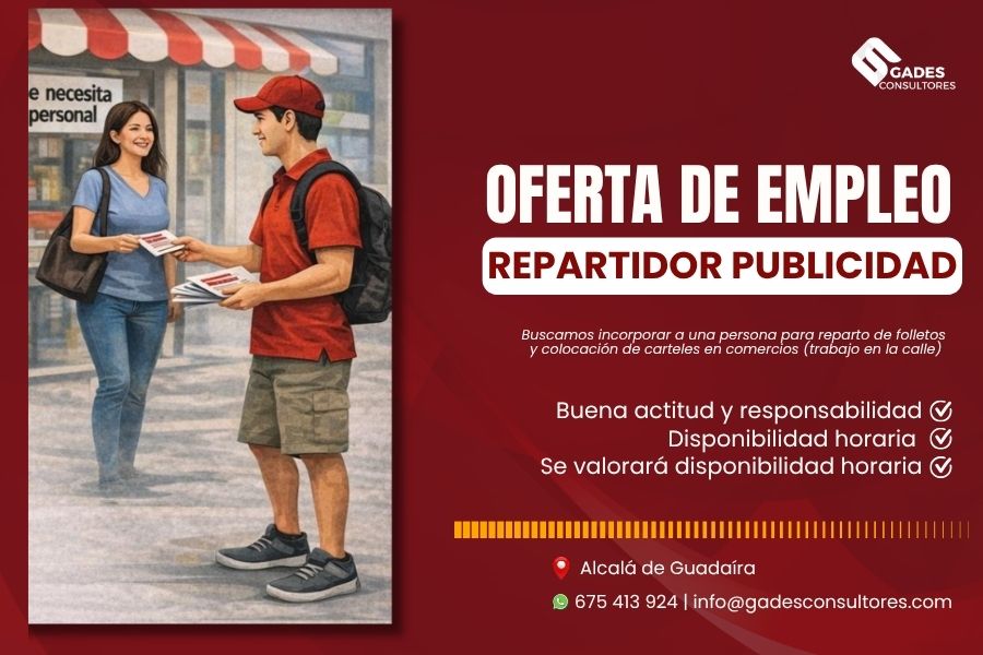 oferta empleo repartidor publi